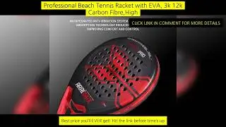 Arronax Hack 02 Tennis Paddle Racquet With Titanium Grip Aramid Fiber And Eva
