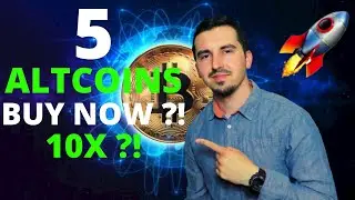 TOP 5 Crypto To Invest In May 2021 🚀|HUGE POTENTIAL 10X ?! 🔥| Altcoin Season |