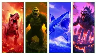 GODZILLA Tiles Hop Challenge 🦖🔥 | Epic Music Rhythm Game
