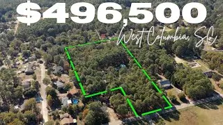 INSIDE A $465,000 / 5+ Acres Compound in West Columbia, SC