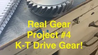 Real Gear #4: Kearney-Trecker Drive Gear-30 tooth, 34 deg.