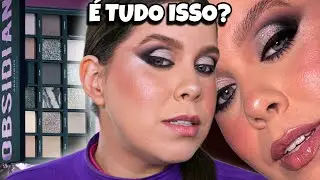 Testei a PALETA da linha OBSIDIAN da RUBY ROSE