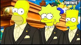 Welcome to Springfield   Fortnite   The Simpsons   Coffin Dance Song TV COVER
