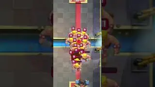 Never fails to satisfy clash royale #royalechallenge #satisfying #shorts