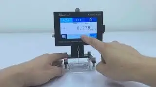 TheDrop&reg; Portable Surface Tensiometer | Platinum Ring Method (DuNouy Ring) Test Demo