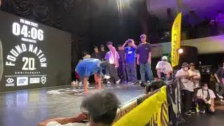 Found Nation 20th anniversary The Rebelz vs Waseda breakerz