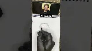 Funny AL Pacino portrait drawing 😂 ✍️ #art #alpacino #drawing #painting #fundrawingforkids