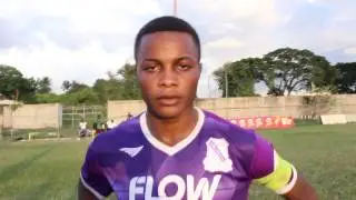 Kingston College Manning Cup captain Javain Brown speaks with Yardie Sports