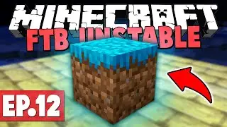 Minecraft FTB Unstable 1.14 | Ферма Эндермена на проклятой земле! #12 [Модифицированный Minecraft 1.14]