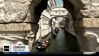 Greenpeace joins anti-Bezos protest with Venice banner complaining about billionaire tax breaks