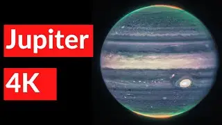 Jupiter Captured By James Webb Telescope in 4K