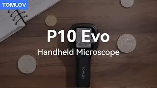TOMLOV P10 Evo Handheld Close-Up Microscope