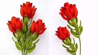 It&rsquo;s Amazing 🤩 | DIY flower making idea with pipe cleaners | Craft ideas | DIY Simple Crafts
