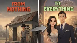 How a Poor Boy Achieved Everything #nevergiveup #animatedshorts  #youtubeshorts 