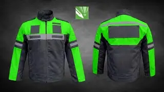 Jacket Racing Touring Mockup Cdr | Free Mockup Cdr