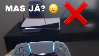 PS5 DANDO DEFEITO COM 1 SEMANA DE USO 😢 ERRO CE-108255-1