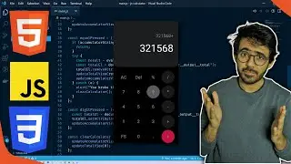 Build a Sleek Calculator with JavaScript, HTML5 and CSS3 for Beginners