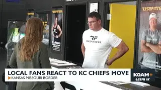 Local fans react to Chiefs move