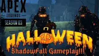 New ShadowFall Mode Fun Gameplay! Fight Or Fright! Halloween Event (Apex Legends)