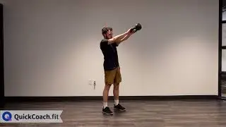 Kettlebell Crossbody Swing | Exercise Demo | Coaching Software | QuickCoach