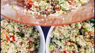 Taboulé orientale au Thermomix