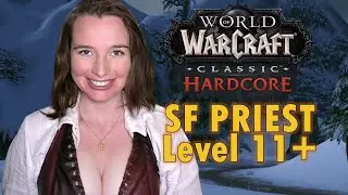 ASE LIVE - WoW Hardcore - SF Dwarf Priest Lvl 11+ - Finishing Teldrassil