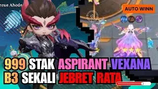 Vexana B3+ Swiftblade ☠️ .....musuh auto rata 🔥🔥 999 Stak Aspirant #magicchess #mcgg #aspirants 