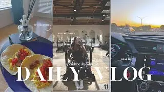 ежедневный видеоблог | пробую Lagree в первый раз +wfh со мной + путешествие на машине и многое д...
