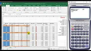 📐Programa Alcantarillado con cambio de Bm: Tutorial Completo con Casio 9860 G SD GII SD 💧