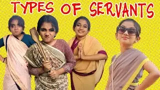 Types of SERVANTS | ജോലിക്കാരി 😂| Funny series | Minshasworld