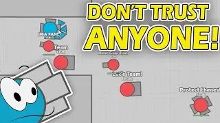 The INFECTION IS SPREADING! Diep.io GUARDIANS! Defend the Pentagon! Teaming in Maze!