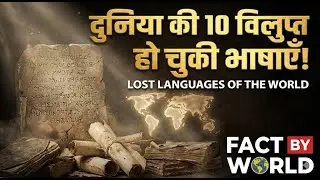 10 extinct languages ​​of the world whose mystery remains unsolved even today! 😱📜 | FACTZILLA