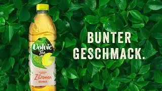 Volvic Tee - Bunter Geschmack. Ganz ohne Farbstoffe.