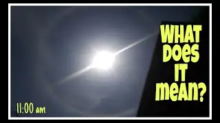 Did you see a ? / Halo or Rainbow Around the Sun