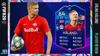 FIFA 20 TOTGS HAALAND REVIEW! 84 HAALAND PLAYER REVIEW - FIFA 20 Ultimate Team