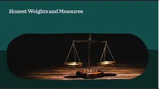 Honest Weights and Measures