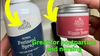 Honest review of Earth Mama postpartum and nursing essentials