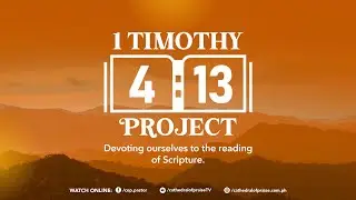 1 Timothy 4:13 Project Ep. 381 (Genesis 32:1-33:20 & Proverbs 2:12-15) - January 16, 2026