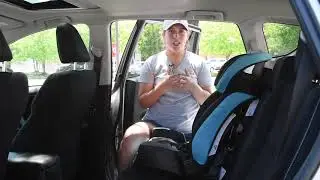Evenflo Maestro Sport с ремнем безопасности и руководством по установке верхнего якорного ремня