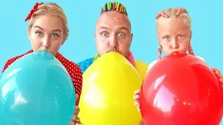 Dance & Pop Balloons | Kids Songs & Fun playtime with color song ! Learn colors with Balloons !