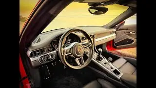 2017 Porsche 911 Carrera Coupe In Car Driving