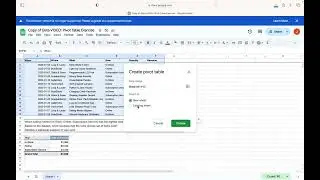 Codehs Data Science with Sheets 2.5 Video Tutorial: Pivot Tables