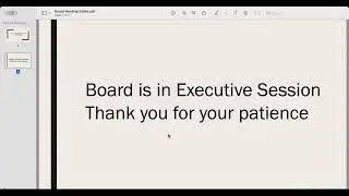 FES Board of Education Meeting