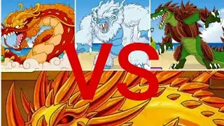 Dynamons World cách để lấy khủng long ba sừng vàng
