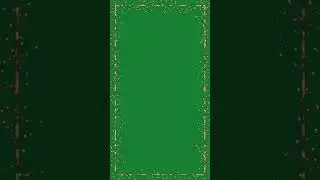 Borde ANIMADO destellos LUMINOSOS pantalla verde ✨✨ [ frame animation green screen ] #pantallaverde