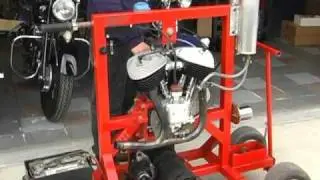 Kiwi Indian Motorcycles Engine Test (01-07-2011)