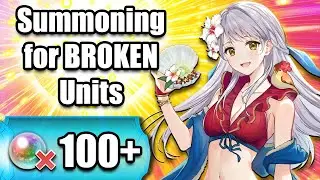 Summoning on the BEST Banner All Year! Summer Vacation, 100+ Orbs! [Fire Emblem Heroes]