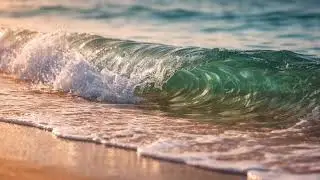 Beach ASMR: 30 minutes of rhythmic shoreline waves (No Talking)