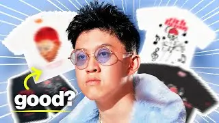 i redesigned Rich Brian's album merch | streetwear shirt design tutorial