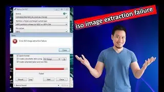 How to Overcome Rufus Error Iso Image Extraction Failure